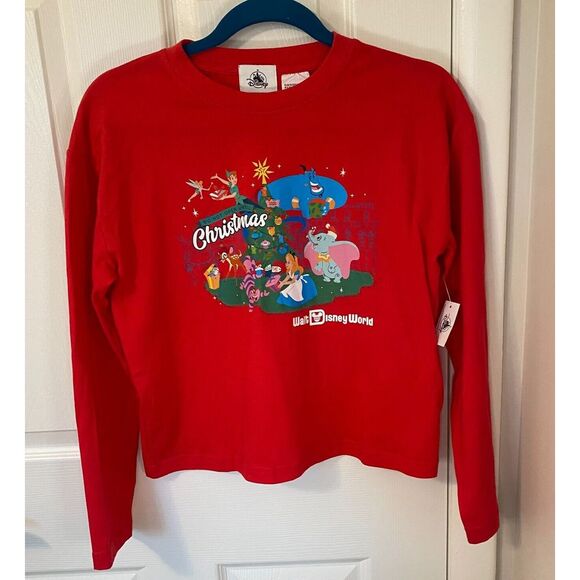 Disney Tops - Walt Disney World Classic Christmas Long-Sleeve‎ (XS)